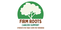 Firm Roots logo of a green tree on a white background